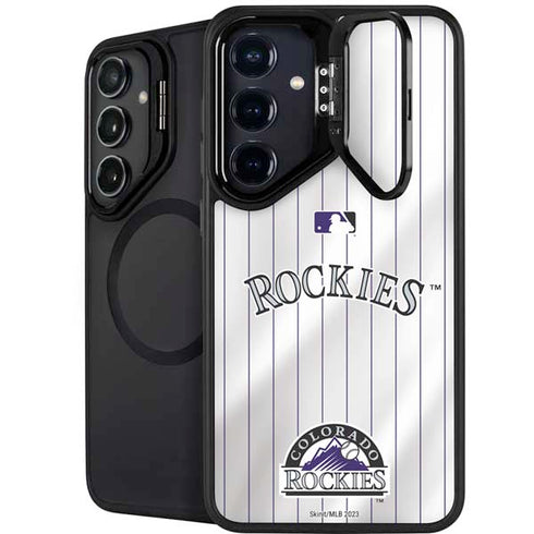 MLB Colorado Rockies Home Jersey Galaxy S24 Plus Kickstand Case