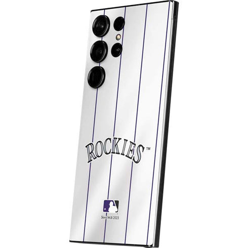 MLB Colorado Rockies Home Jersey Galaxy S24 Ultra Skin