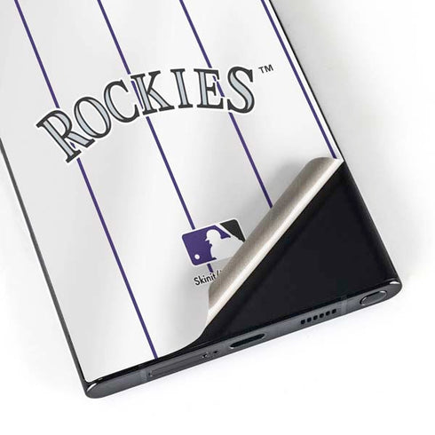 MLB Colorado Rockies Home Jersey Galaxy S24 Ultra Skin