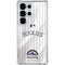MLB Colorado Rockies Home Jersey Galaxy S25 Ultra Clear Case