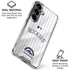 MLB Colorado Rockies Home Jersey Galaxy S26 Clear Case
