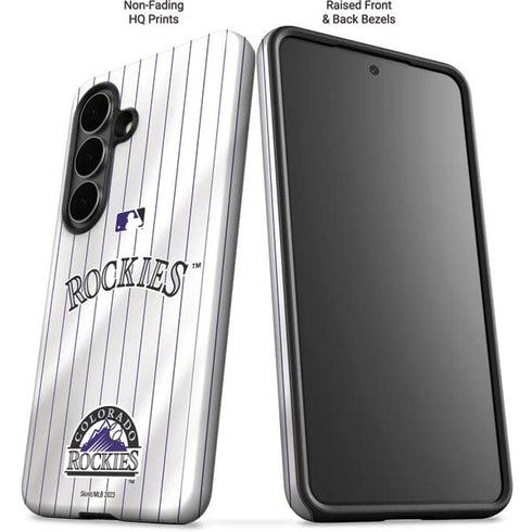 MLB Colorado Rockies Home Jersey Galaxy S26 Impact Case