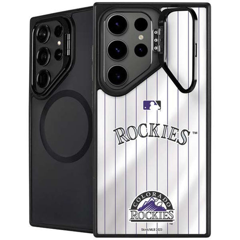 MLB Colorado Rockies Home Jersey Galaxy S26 Ultra Kickstand Case
