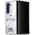 MLB Colorado Rockies Home Jersey Galaxy Z Fold5 5G Clear Case