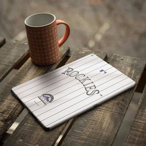 MLB Colorado Rockies Home Jersey iPad Skins