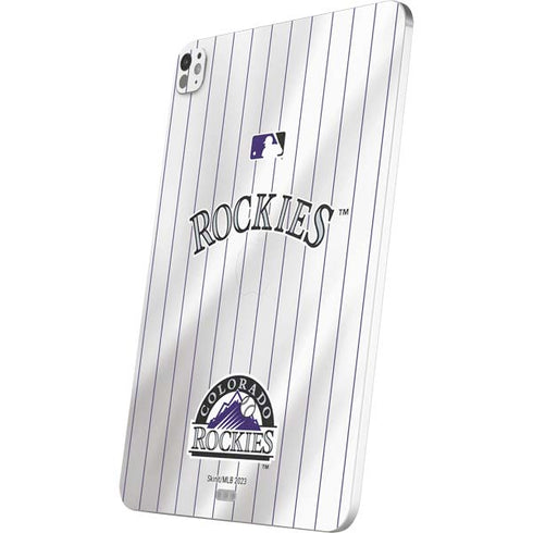 MLB Colorado Rockies Home Jersey iPad Pro 13in M4 (2024) Skin