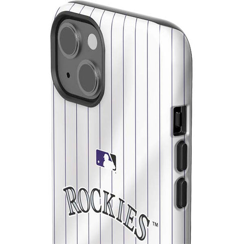 MLB Colorado Rockies Home Jersey iPhone 15 Impact Case