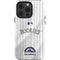 MLB Colorado Rockies Home Jersey iPhone 15 Pro Impact Case