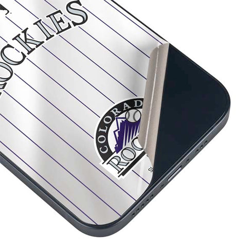 MLB Colorado Rockies Home Jersey iPhone 15 Skin