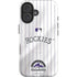 MLB Colorado Rockies Home Jersey iPhone 16 Magsafe Impact Case