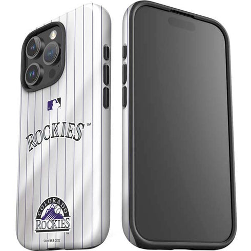 MLB Colorado Rockies Home Jersey iPhone 16 Pro Impact Case