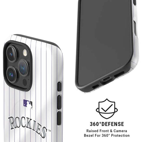 MLB Colorado Rockies Home Jersey iPhone 16 Pro Magsafe Impact Case