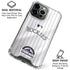 MLB Colorado Rockies Home Jersey iPhone 16 Pro Max Clear Case