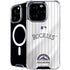 MLB Colorado Rockies Home Jersey iPhone 16 Pro Max MagSafe Case