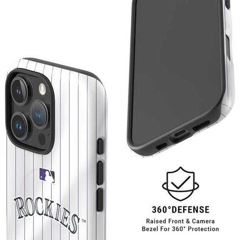 MLB Colorado Rockies Home Jersey iPhone 16 Pro Max Magsafe Impact Case