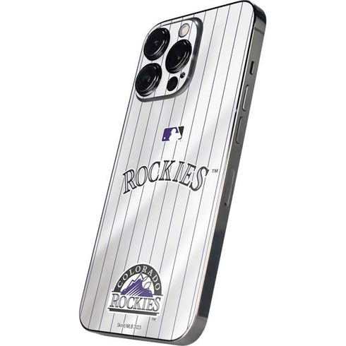 MLB Colorado Rockies Home Jersey iPhone 16 Pro Skin