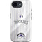 MLB Colorado Rockies Home Jersey iPhone 16e Impact Case