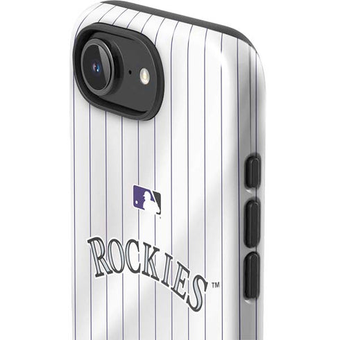 MLB Colorado Rockies Home Jersey iPhone 16e Impact Case