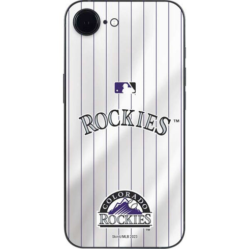 MLB Colorado Rockies Home Jersey iPhone 16e Skin