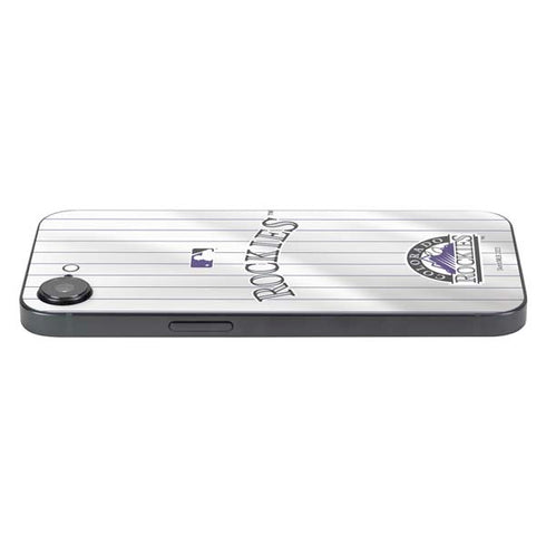 MLB Colorado Rockies Home Jersey iPhone 16e Skin
