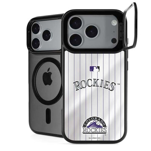 MLB Colorado Rockies Home Jersey iPhone 18 Pro Kickstand Case