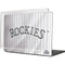 MLB Colorado Rockies Home Jersey MacBook Cases