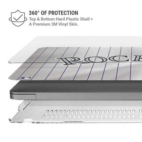 MLB Colorado Rockies Home Jersey MacBook Cases