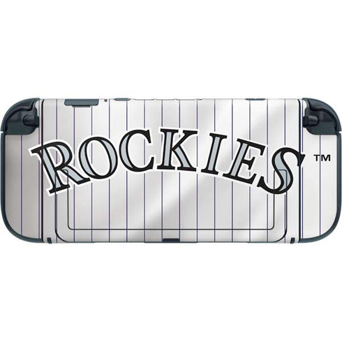 MLB Colorado Rockies Home Jersey Nintendo Switch 2 (2025) with Joy-Con Skin