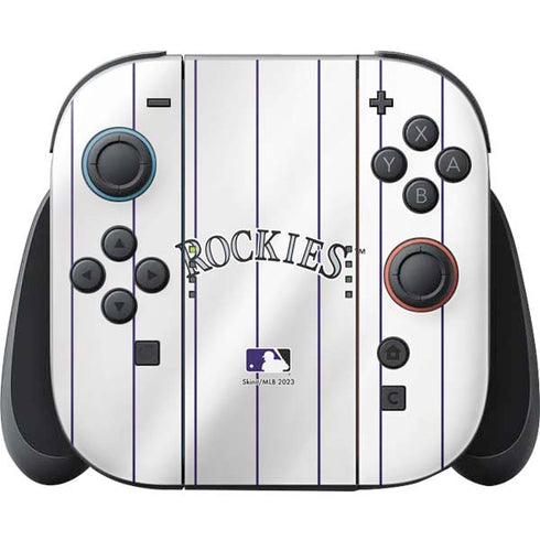 MLB Colorado Rockies Home Jersey Nintendo Skins