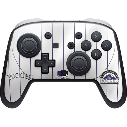 MLB Colorado Rockies Home Jersey Nintendo Skins