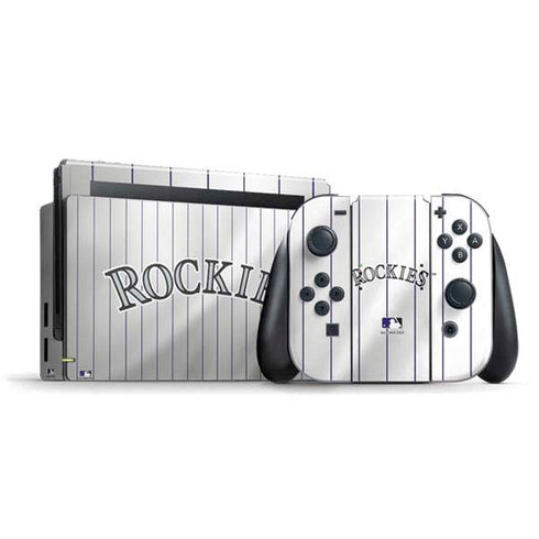 MLB Colorado Rockies Home Jersey Nintendo Skins