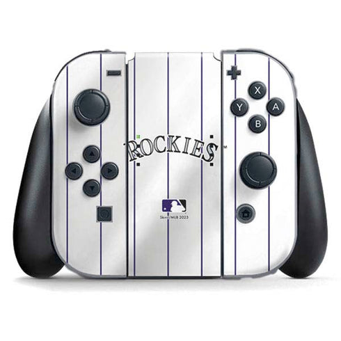 MLB Colorado Rockies Home Jersey Nintendo Skins