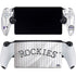 MLB Colorado Rockies Home Jersey PlayStation Portal Remote Player Skin