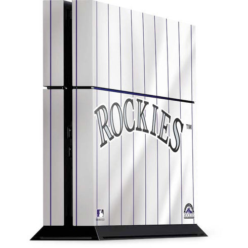 MLB Colorado Rockies Home Jersey PlayStation PS4 Skins