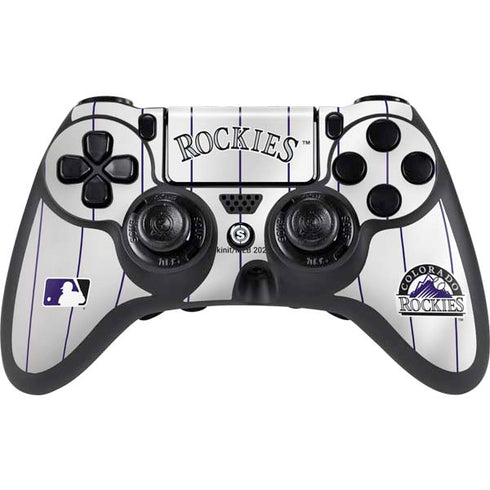 MLB Colorado Rockies Home Jersey PlayStation PS4 Skins
