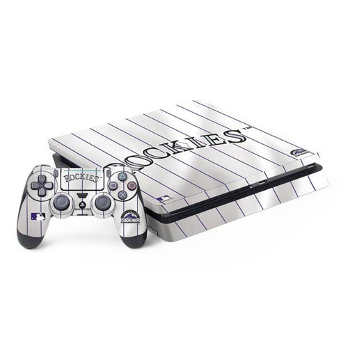 MLB Colorado Rockies Home Jersey PlayStation PS4 Skins