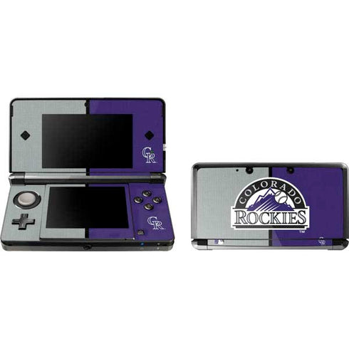 MLB Colorado Rockies Split Nintendo Skins