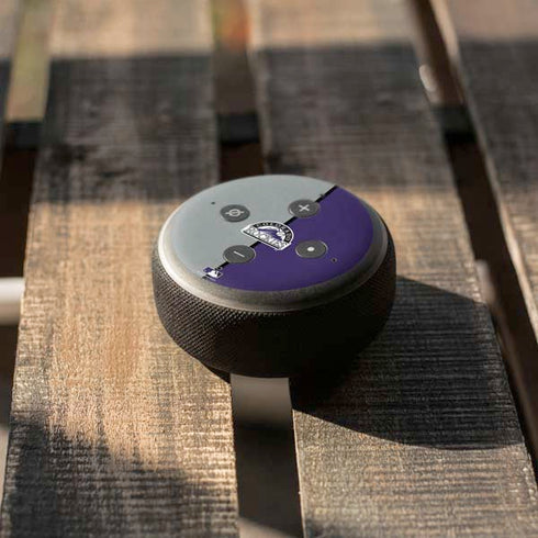 MLB Colorado Rockies Split Amazon Echo Dot Skin