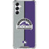 MLB Colorado Rockies Split Gabb Phone 4 Clear Case