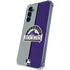 MLB Colorado Rockies Split Galaxy A55 5G Clear Case