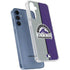 MLB Colorado Rockies Split Galaxy A55 5G Clear Case
