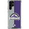 MLB Colorado Rockies Split Galaxy S23 Ultra Clear Case