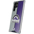 MLB Colorado Rockies Split Galaxy S23 Ultra Clear Case