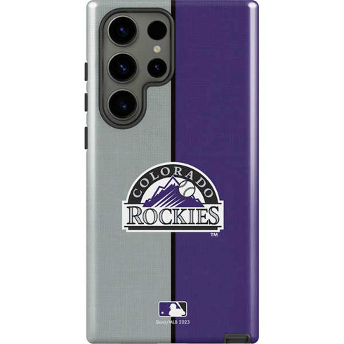 MLB Colorado Rockies Split Galaxy S23 Ultra Pro Case