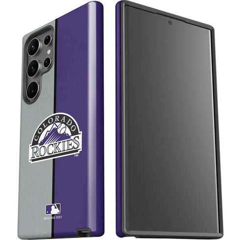 MLB Colorado Rockies Split Galaxy S23 Ultra Pro Case