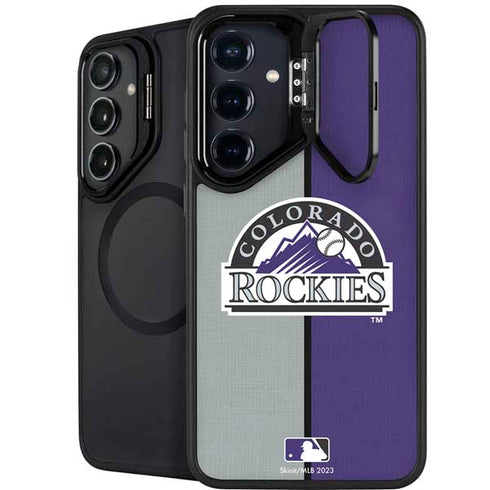 MLB Colorado Rockies Split Galaxy S25 Kickstand Case