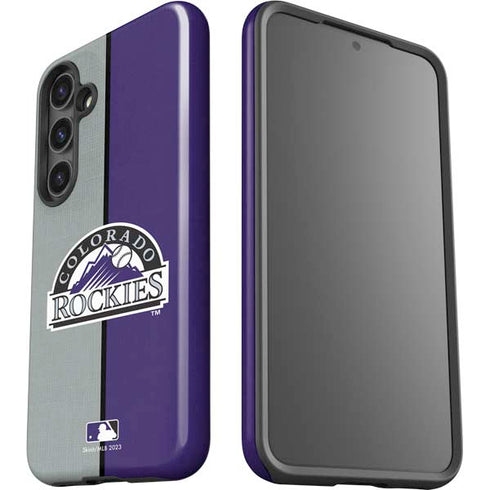 MLB Colorado Rockies Split Galaxy S25 Plus Impact Case