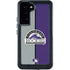 MLB Colorado Rockies Split Galaxy S24 Plus Waterproof Case