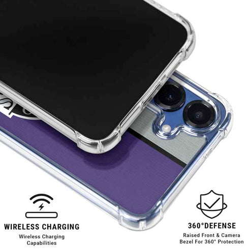 MLB Colorado Rockies Split Galaxy S25 Plus Clear Case
