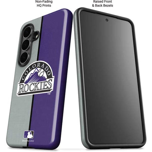 MLB Colorado Rockies Split Galaxy S26 Impact Case